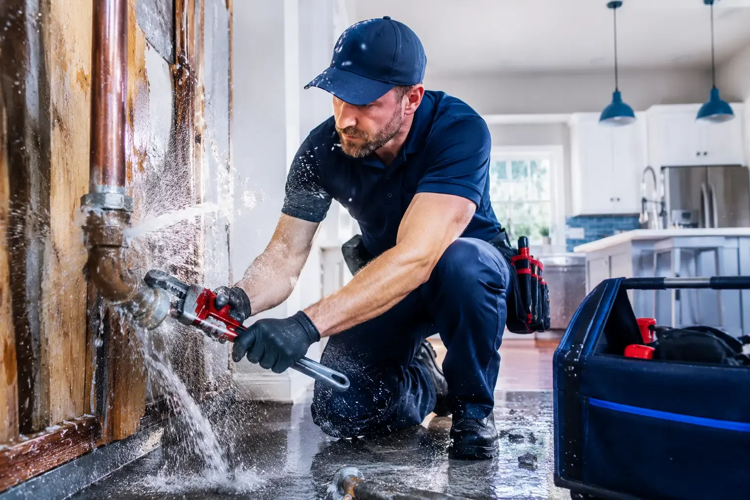 Local emergency pipe repair professionals in May, TX